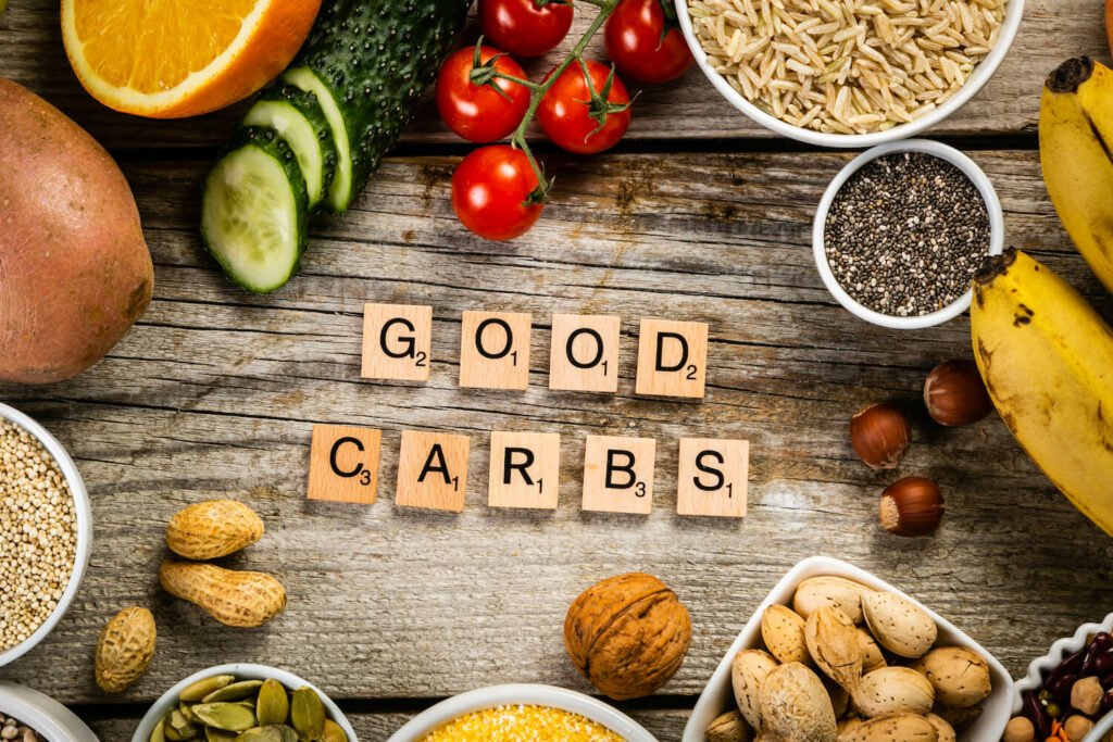 good carbs vs bad carbs complex foods fiber grain
